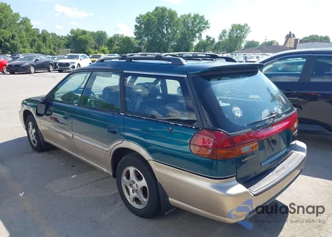 1999 Subaru Legacy 30Th Ann. Outback Ltd./Outback from USA, damaged, VIN 4S3BG6855X7606399